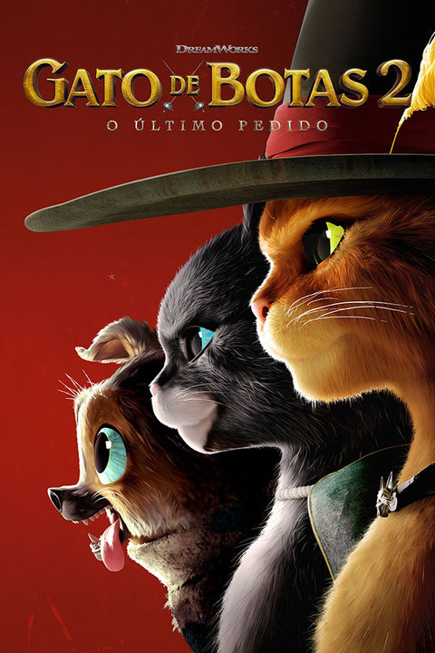 Poster Gato de Botas 2 - O Último Pedido - Infantil - Filmes