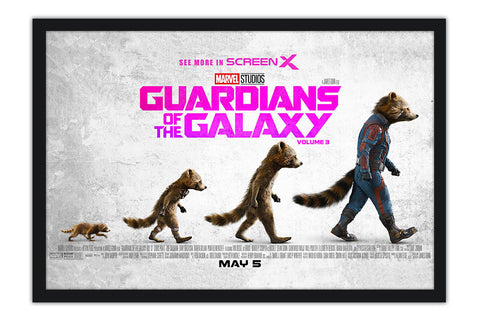 Poster Guardioes da Galaxia - Guardians Of The Galaxy Volume 3 - Marvel MCU - Filmes