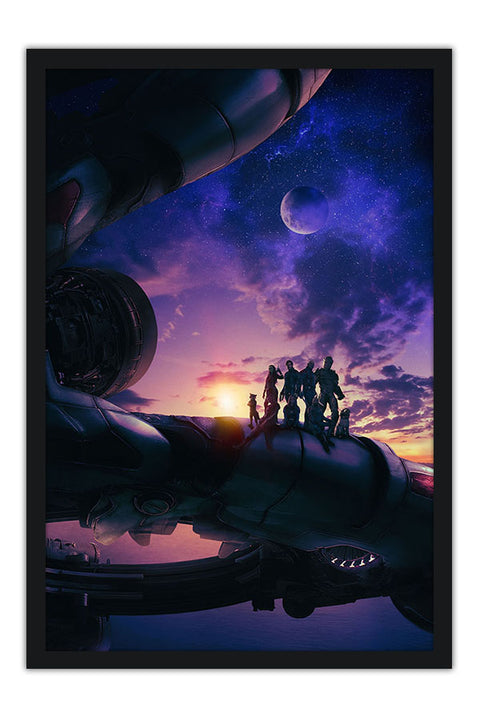 Poster Guardioes da Galaxia - Guardians Of The Galaxy Volume 3 - Marvel MCU - Filmes