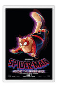 Poster Homem Aranha: Spider-Cat -  Atraves do Aranhaverso - Across the Spiderverse - Animação - Filmes