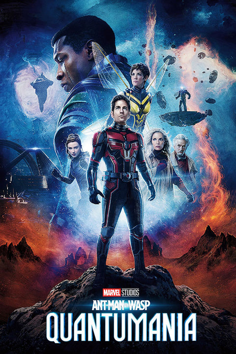 Poster Homem Formiga E Vespa - Quantumania - Ant Man And The Wasp Quantumania - Marvel - Avengers - MCU - Filmes