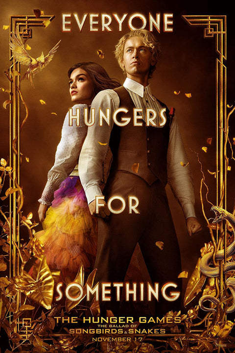 Poster Hunger Games - Jogos Vorazes - A Cantiga dos Passaros E das Serpentes - Filmes