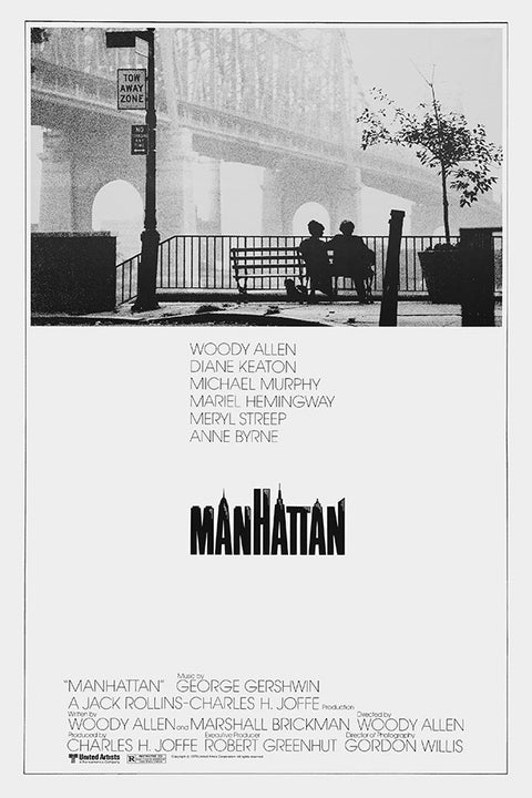Poster Manhattan - Retro - Filmes