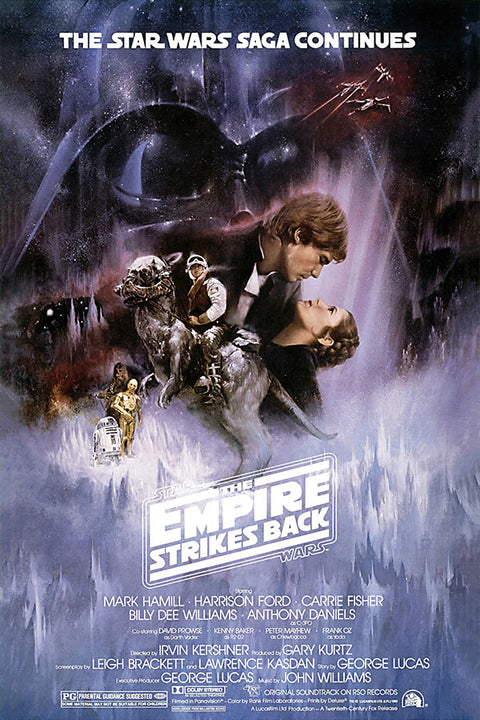 Poster  Star Wars - The Empire Strikes Back - Filmes