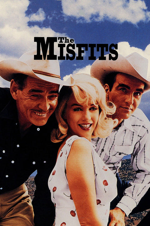 Poster The Misfits - Os Desajustados - Western - Filmes