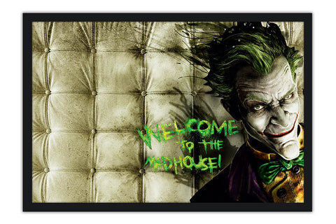 Poster Batman Arkham Asylum - Welcome to the Madhouse - Joker - Games