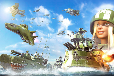 Poster Battalion Wars - Games