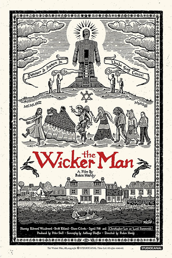 Poster The Wicker Man - O Homem de Palha - 1973 - Filmes