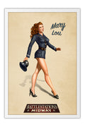 Poster Battlestations Midway - Mary Lou - Games