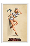 Poster Battlestations Midway - Betty - Games