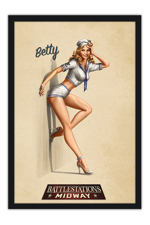 Poster Battlestations Midway - Betty - Games
