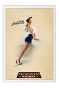 Poster Battlestations Midway - Jessica - Games