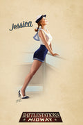 Poster Battlestations Midway - Jessica - Games