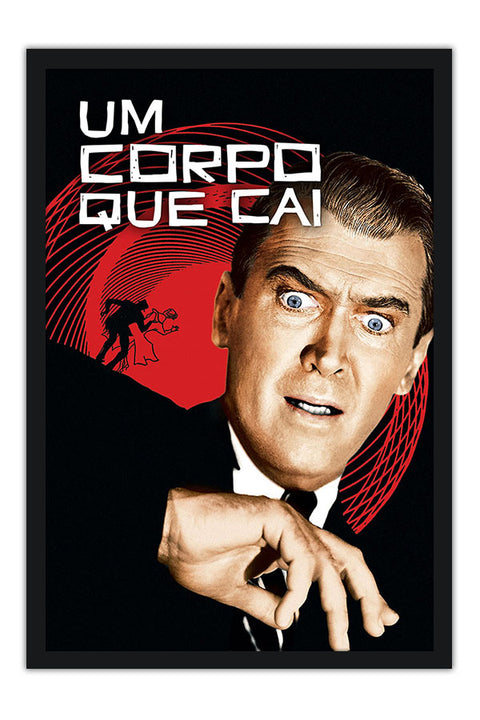 Poster Vertigo - Um Corpo que Cai - Alfred Hitchcock - Filmes