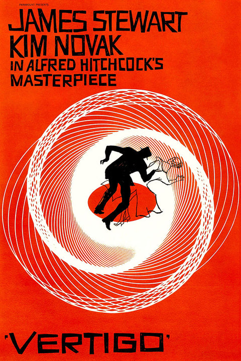 Poster  Vertigo - Um Corpo que Cai - Alfred Hitchcock - Filmes