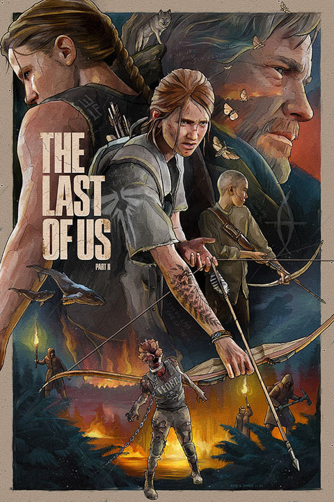 Poster The Last Of Us - TLOU - Games