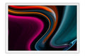 Poster Abstrato - Colorido - Ondas - Colors - Decoração