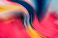 Poster Abstrato - Colorido - Ondas - Colors - Decoração