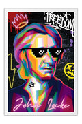 Poster John Locke - Graffiti
