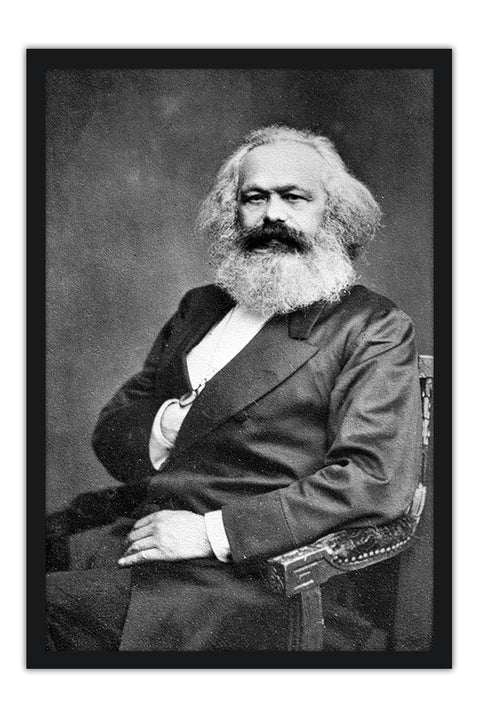 Poster Karl Marx - Figuras Historicas
