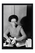 Poster Simone de Beauvoir - Figuras Historicas