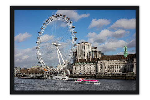 Poster London Londres - Roda Gigante - Paisagens