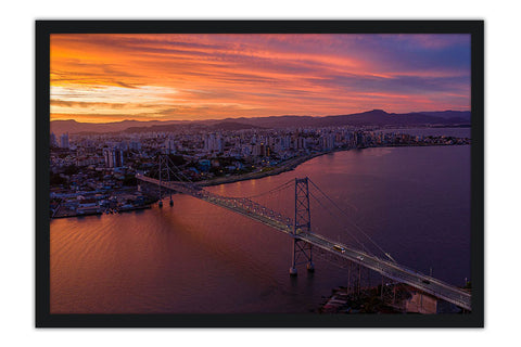 Poster Ponte Hercilio Luz - Paisagens