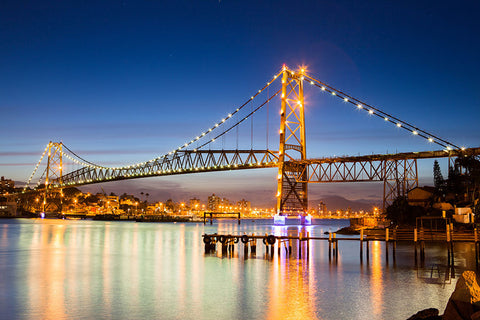 Poster Ponte Hercilio Luz - Paisagens