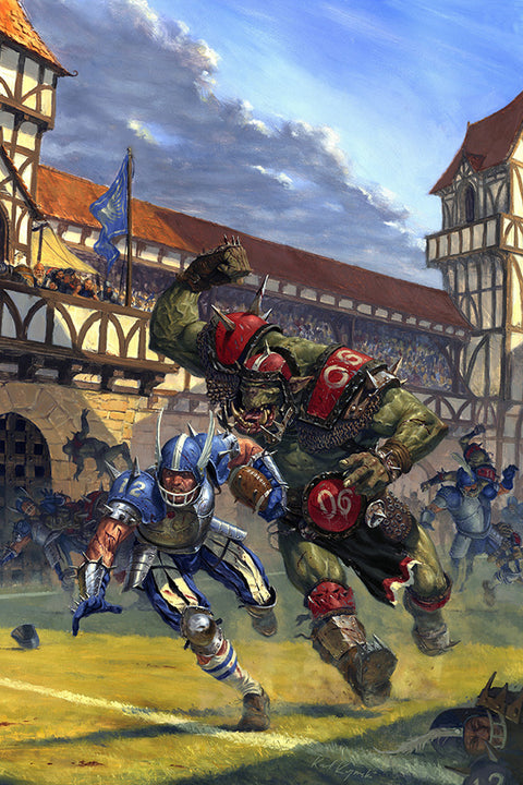 Poster Blood Bowl - Games