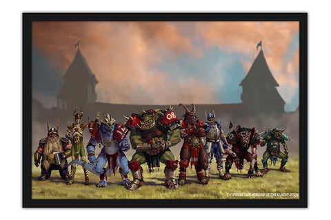Poster Blood Bowl - Games