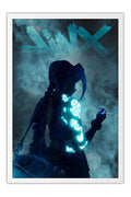 Poster Jinx - Arcane - League Of Legends - LOL - Series