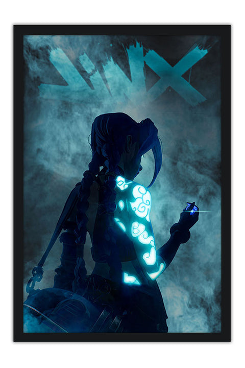 Poster Jinx - Arcane - League Of Legends - LOL - Series