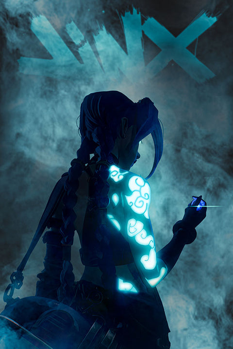Poster Jinx - Arcane - League Of Legends - LOL - Series