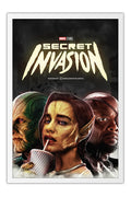 Poster Invasão Secreta - Secret Invasion - Marvel - Series
