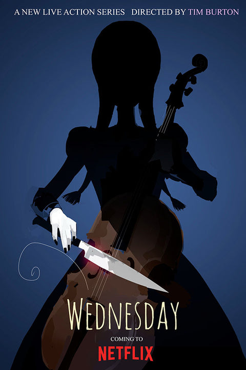 Poster Wandinha - Wednesday - Series