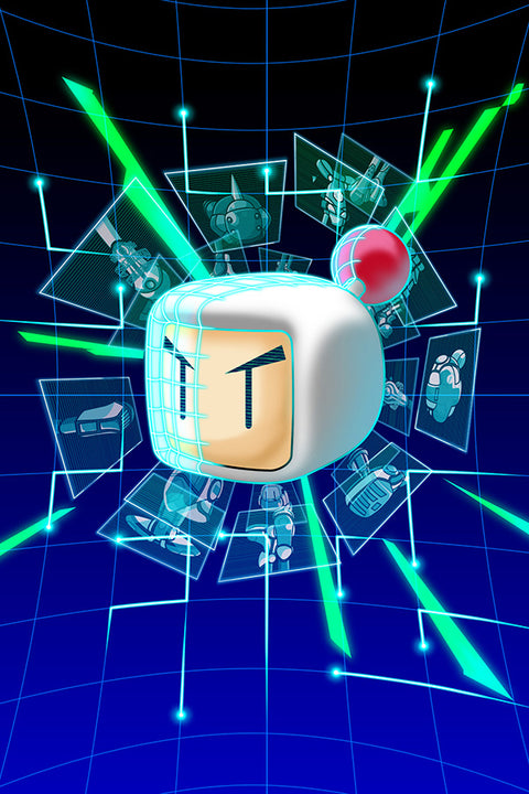 Poster Bomberman  - Games