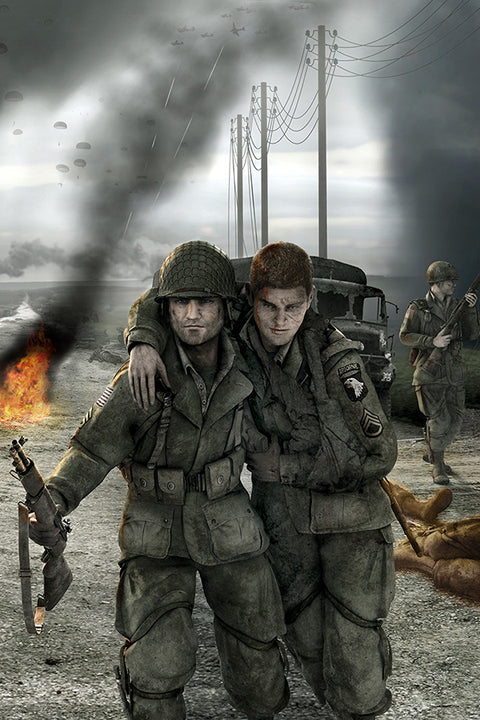 Poster Brothers in Arms Hell's Highway - Games