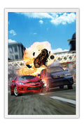 Poster Burnout Takedown - Games