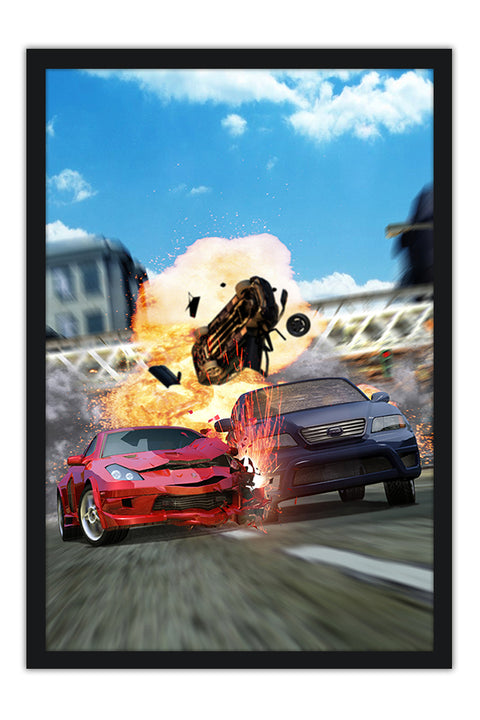 Poster Burnout Takedown - Games