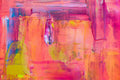 Poster Abstrato - Colors - Tons de Rosa - Arte Decorativa