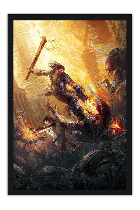 Poster Collapse - Games
