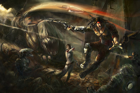 Poster Collapse - Games