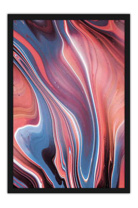Poster Abstrato - Ondas - Arte Digital - Arte Decorativa