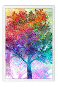 Poster Árvore - Colors - Abstrato - Arte Decorativa