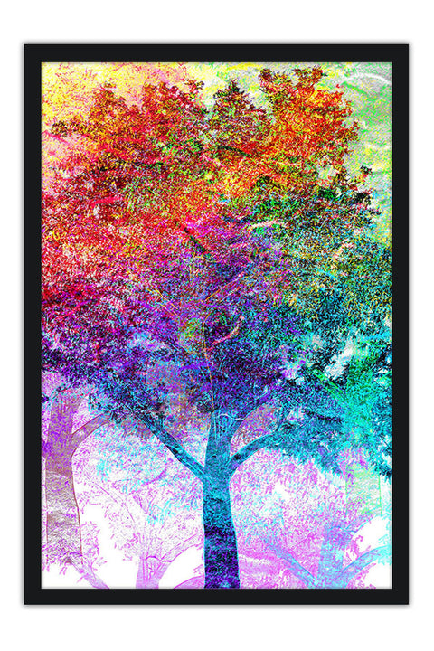 Poster Árvore - Colors - Abstrato - Arte Decorativa