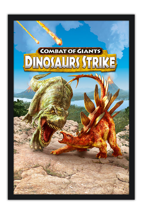 Poster Combat of Giants Dinosaurs Strike - Games