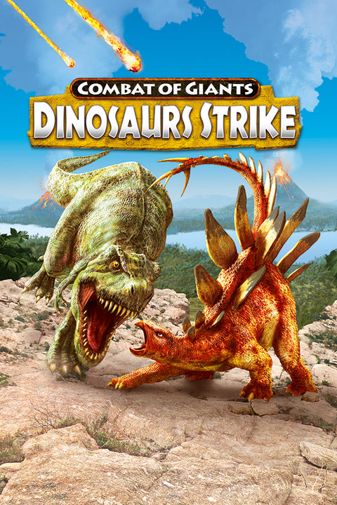 Poster Combat of Giants Dinosaurs Strike - Games