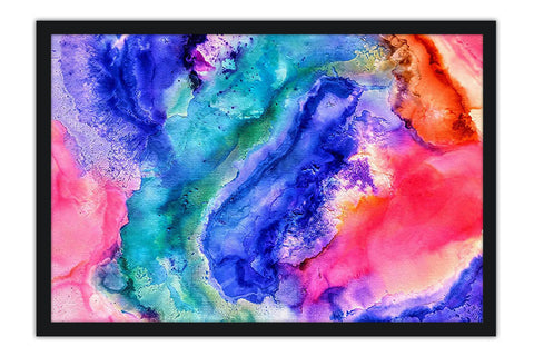 Poster Abstrato - Ondas - Arte Decorativa