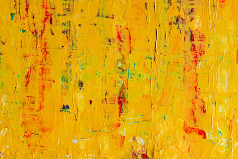 Poster Abstrato - Amarelo - Colors - Arte Decorativa
