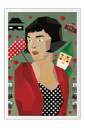 Poster Le Fabuleux Destin D’Amélie Poulain - O Fabuloso Destino de Amélie Poulain - Filmes